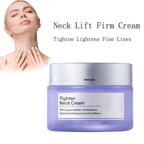 Neck Lift Tighten Cream Lightens Fine Lines Brightens Firms Nourishes Neck Cream Lightening Smoothing Moisturizer Neck Cream